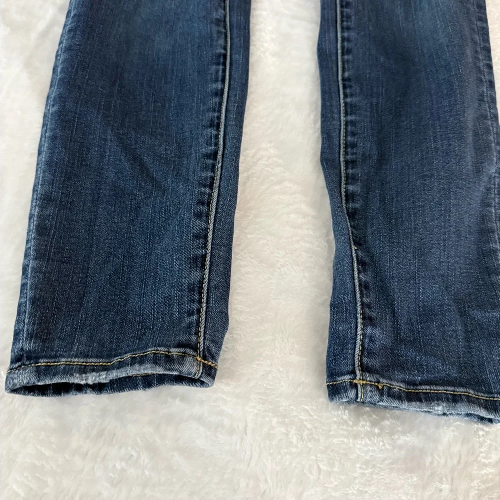 American Eagle Curvy Super Hi-Rise Distressed Jeggings Jeans 6 6R - Picture 3 of 10